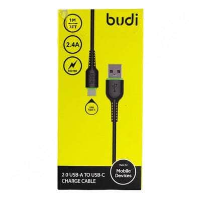 Budi Data Cable USB TO TYPE C  Data Cable  Accessories Dohans