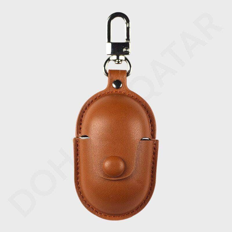 Samsung Galaxy Buds Plus Leather Texture Cover & Case - Earbuds Cover available at Dohans Qatar