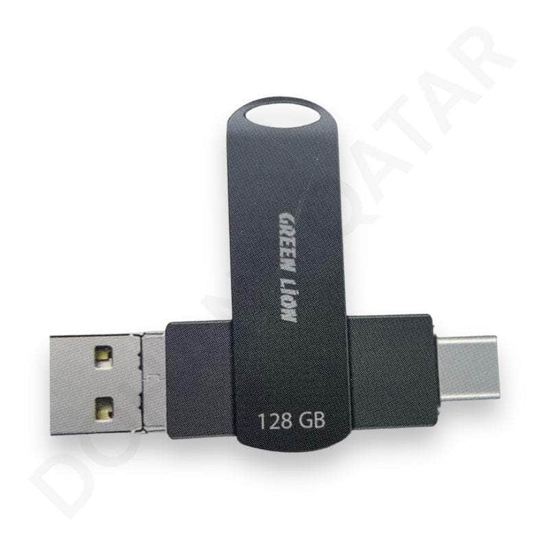 Green Lion 4 in 1 Pro USB-C & Type-C Multi Port 128GB Flash Drive Dohans