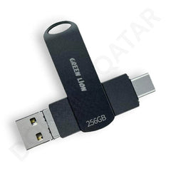 Green Lion 4 in 1 Pro USB-C & Type-C Multi Port 256GB Flash Drive Dohans