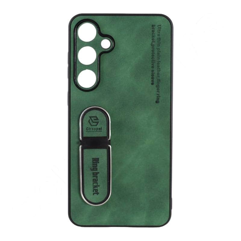 Samsung Galaxy S24 Leather Protective Strap Cover & Case Dohans