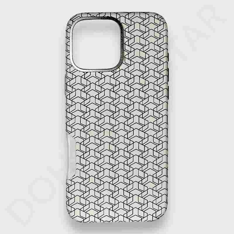 Dohans Mobile Phone Cases Design 2 iPhone 16 Pro Vegan Leather Cover & Case
