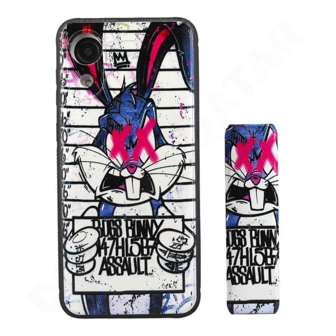 Samsung Galaxy A03 Core Print Strap Cover & Case - Mobile Phone Cases available at Dohans Qatar