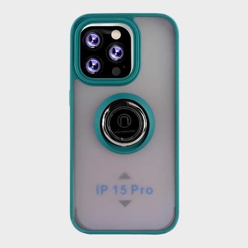 iPhone 15 Pro Magnetic Ring Cover & Case - Mobile Phone Cases available at Dohans Qatar