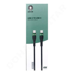 Dohans Mobile Phone Cases Green Lion USB-C To USB-C 60W Data Cable