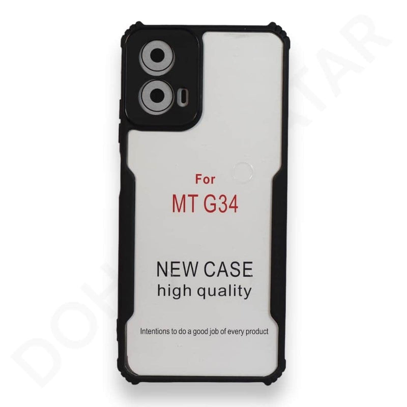Motorola Moto G34 Protective Back Cover & Case Dohans
