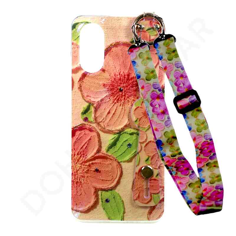 Oppo A17/A17K Painting Lanyard Cover & Case Dohans