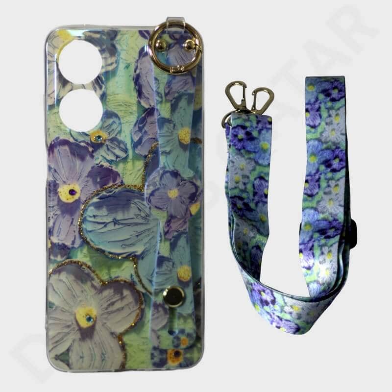 Oppo Reno8 T 5G Painting Lanyard Cover & Case - Mobile Phone Cases available at Dohans Qatar