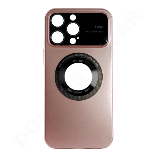 Dohans Mobile Phone Cases Pink iPhone 13 Pro Colnel Lens Cover & Case