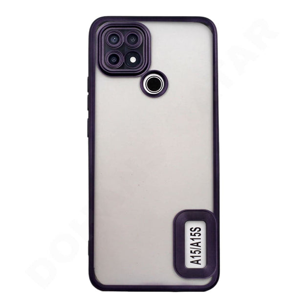 Oppo A15/ A15S Matte Silicone Cover Case Dohans Mobile