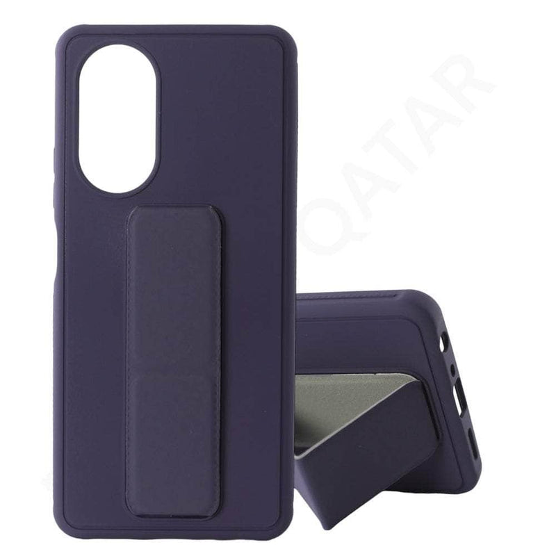 Dohans Mobile Phone Cases Purple Oppo A38 Magnetic Strap & Stand Cover & Case