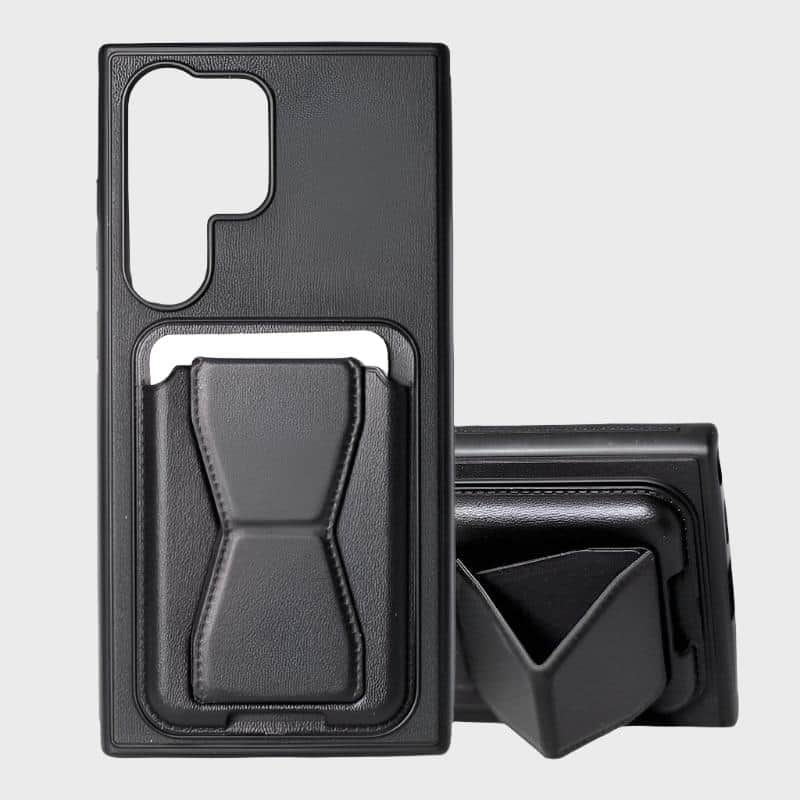Samsung Galaxy S23 Ultra Card Holder Magnetic Cover & Case - Mobile Phone Cases available at Dohans Qatar