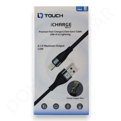 iQTouch Charge & Sync Data Cable USB-A to Lightning Dohans
