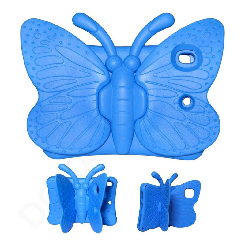 Apple iPad 7/8/9th Gen 10.2 2019/20/21 Kids Butterfly Silicone Cover & Case Dohans