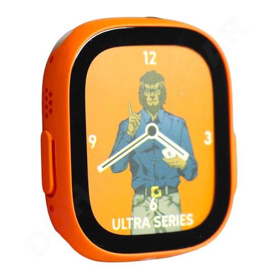 Dohans Watch Accessories Orange Green Lion Guard Pro Case for Apple Watch Ultra 49MM