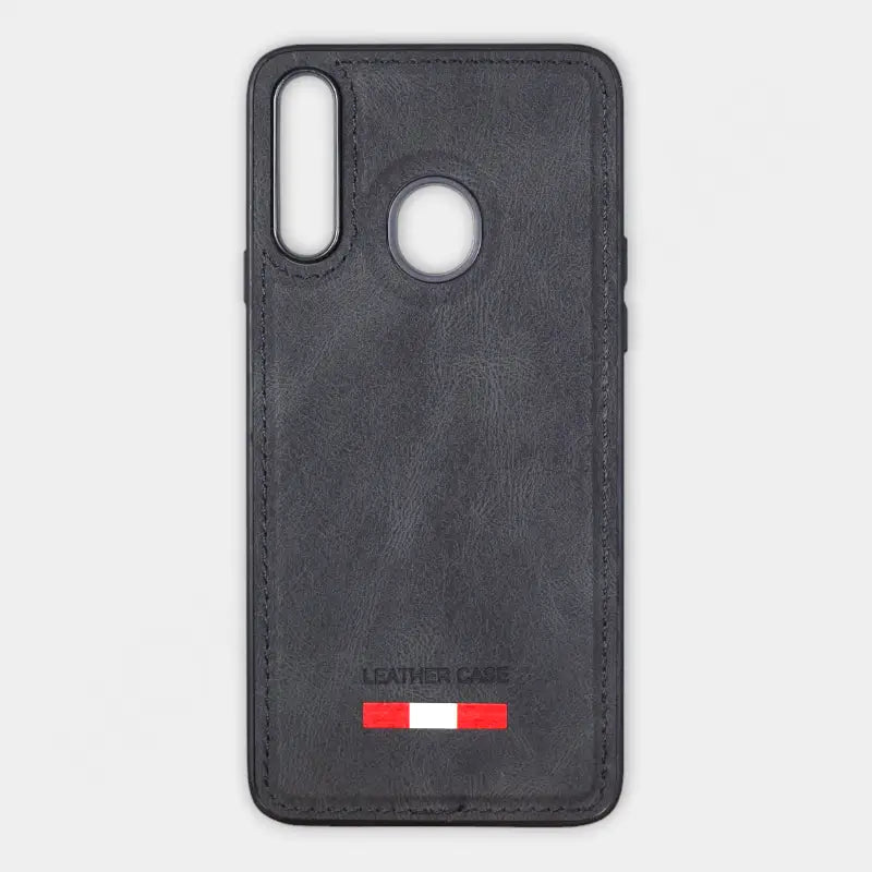 Samsung Galaxy A20s Leather Protective Cover Case - Dohans Essentials - qatar