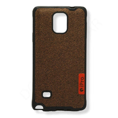 Dohans Brown Samsung Note 4 iPro Cloth Cover & Cases