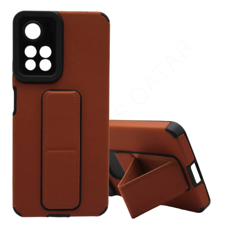 Dohans Mobile Phone Cases Brown Xiaomi Redmi Note 11 Pro Plus Hard Stand Cases & Covers