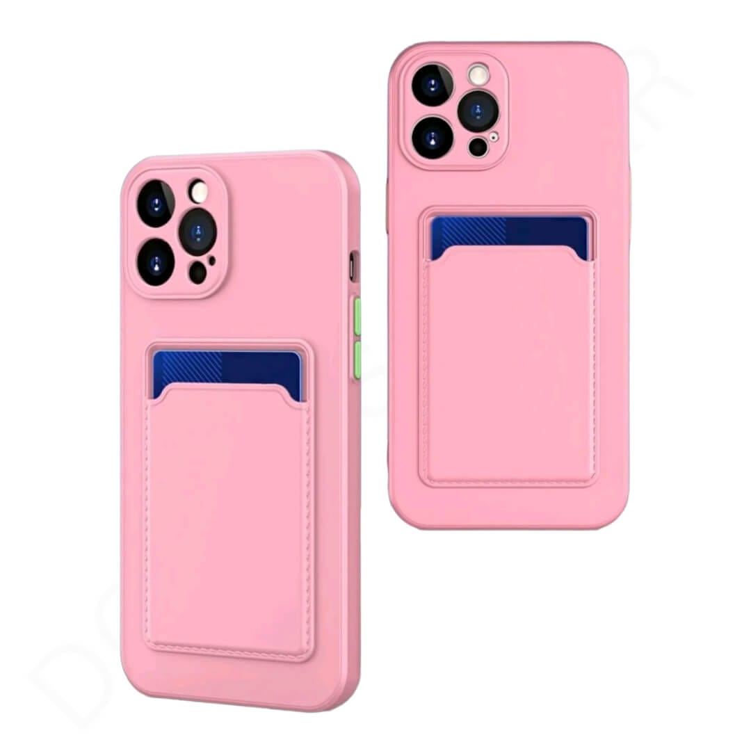 Samsung Galaxy A13 5G Silicone Card Holder Cover & Cases - Mobile Phone Cases available at Dohans Qatar