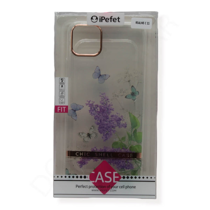 Dohans Mobile Phone Cases Style 6 Realme C11 2020 Flower Transparent Cover & Cases