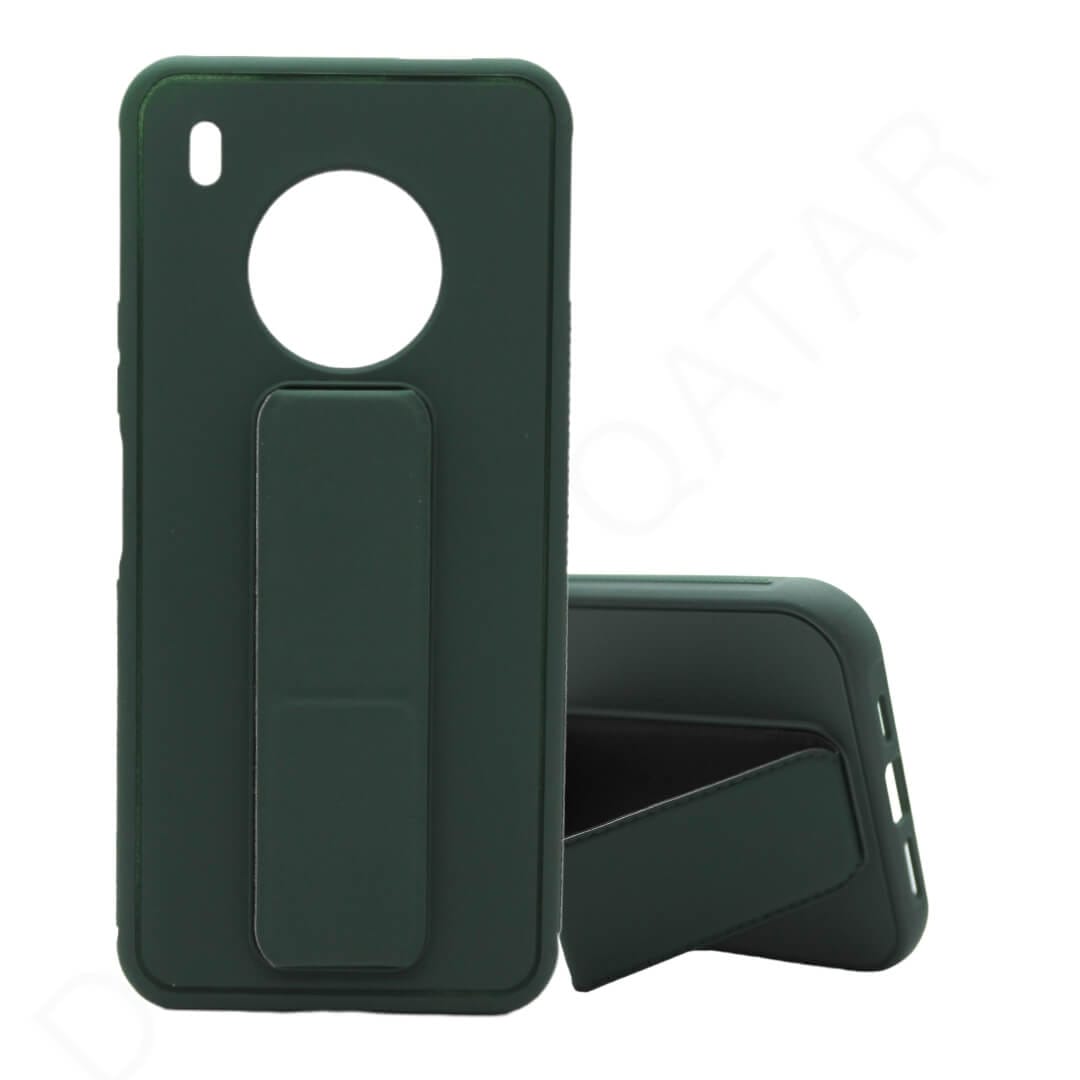 TingYR Cover Per Huawei Y9a - Custodia Flip Con Specchio E Clear View - Design Traslucido Con Supporto E Anti Graffio (Oro)