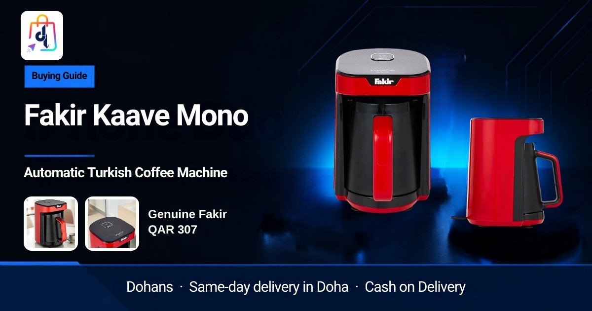 Fakir Kaave Mono automatic Turkish coffee machine in Qatar at Dohans