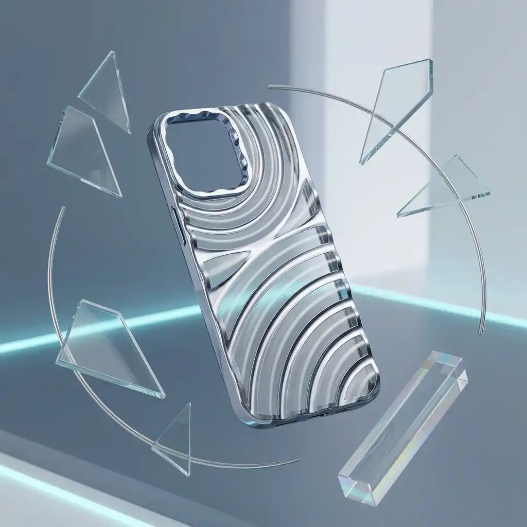 iPhone 14 Pro Max Diagonal Line Fancy Case