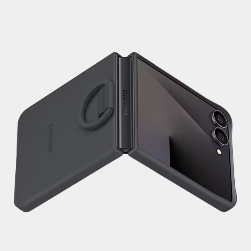 Samsung Galaxy Z Flip7 Ring Silicone Cover & Case (EF-PF766TBEGWW)