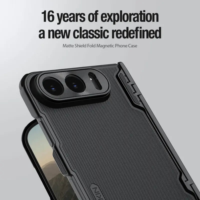 iPhone Duo Nillkin Super Frosted Shield Fold Magnetic Cover & Case