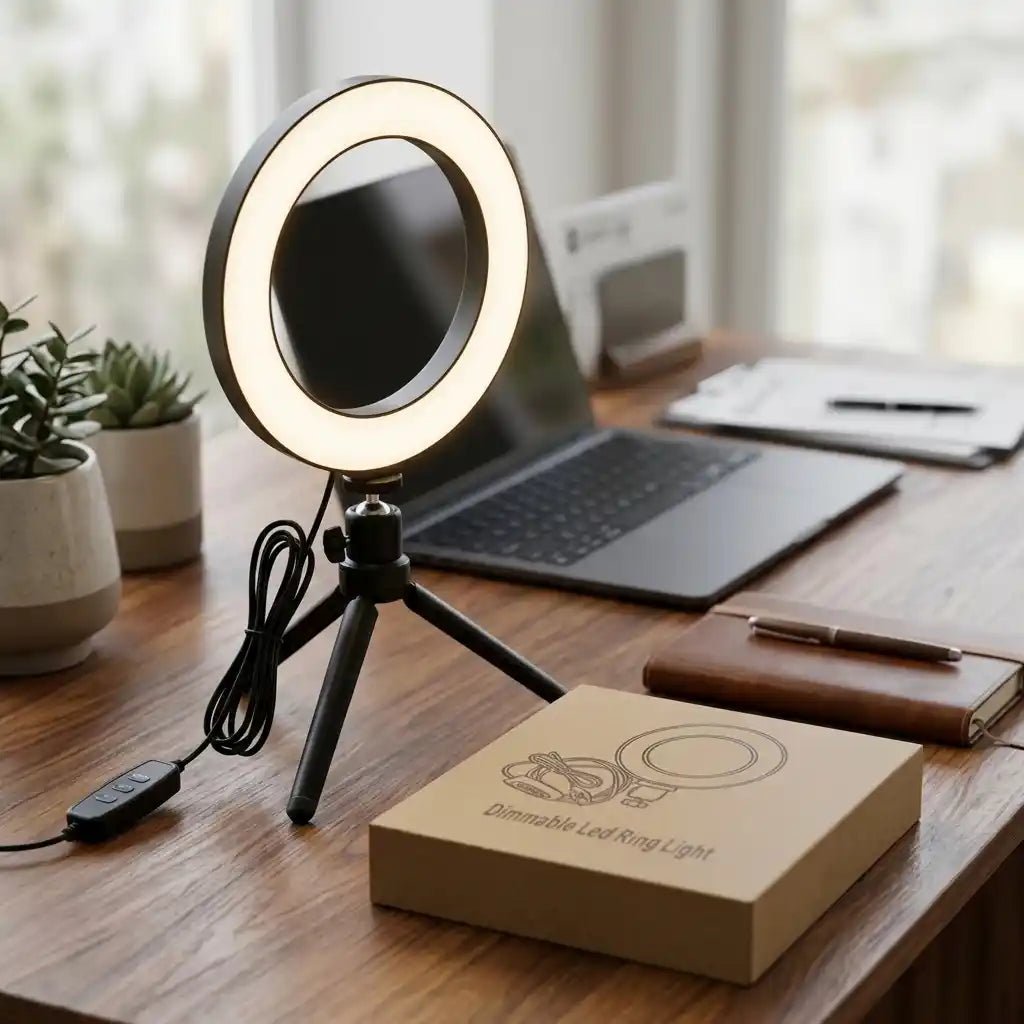 8 Inch Dimmable LED Ring Light - Dohans Essentials - qatar