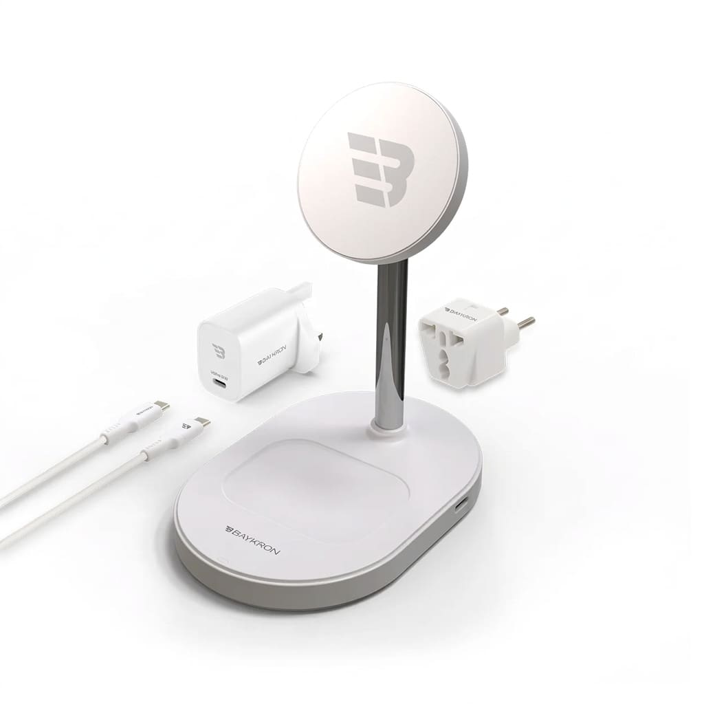 Baykron 3 In 1 Wireless Stand Charger