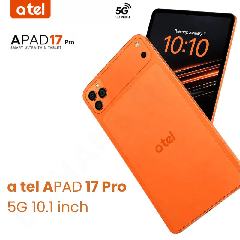 a tel 5G APAD17 Pro 10.1-inch Android 15 Full HD Tablet