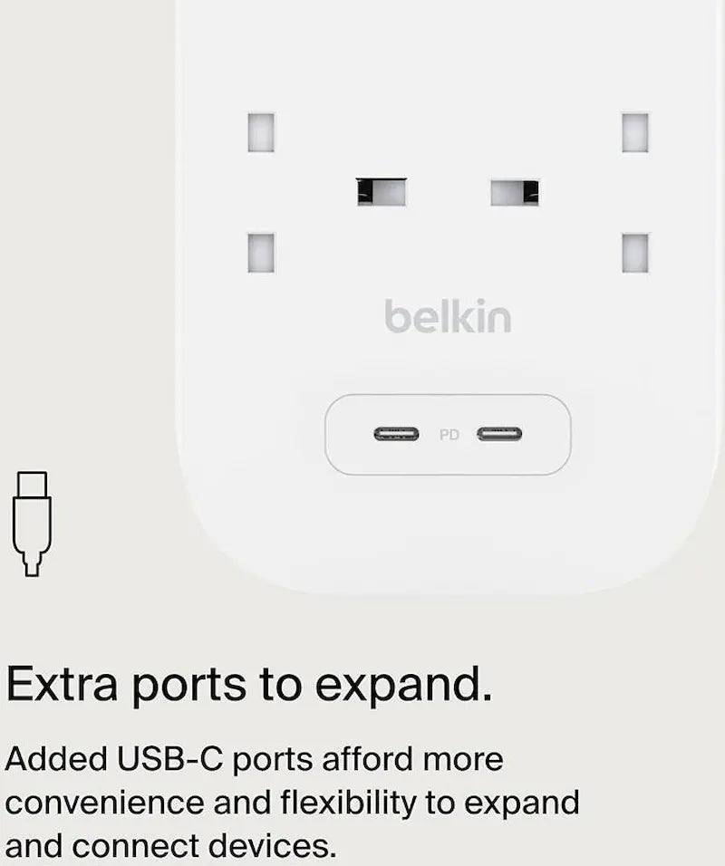 Belkin 8 Port PD USB-C & USB Power Extensions