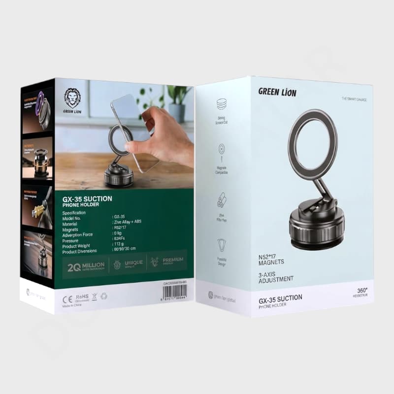 Green Lion GX-35 Suction Phone Holder Car Bracket