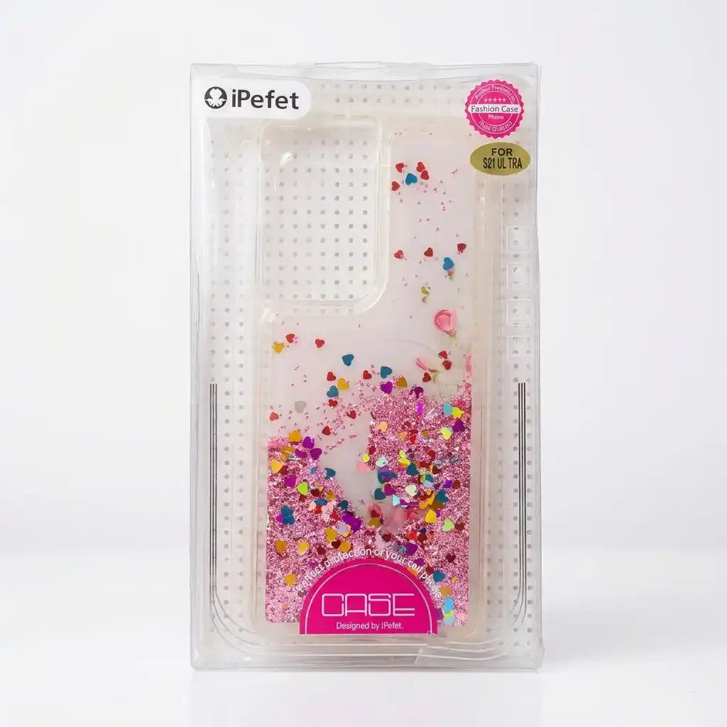 Samsung Galaxy S21 Ultra Fancy Glitter Cover & Case