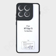 غطاء خلفي وحافظة حماية لهاتف موتورولا إيدج 70