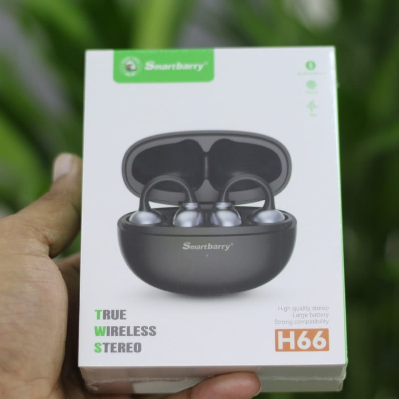Smartbarry H66 Wireless Earbuds - Bluetooth 5.4, Touch Control, Long Battery Life