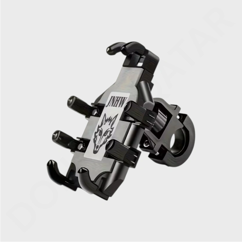 Motorcycle & Bicycle Phone Mount – Adjustable Rotatable Holder for Most Smartphones