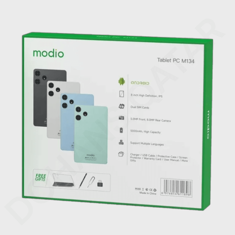 Modio M134 8 Inch Sim Support Tablet