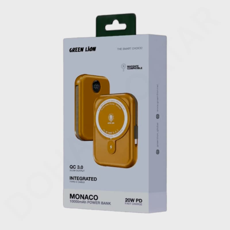 Green Lion 20W Monaco 10K Magsafe Power Bank