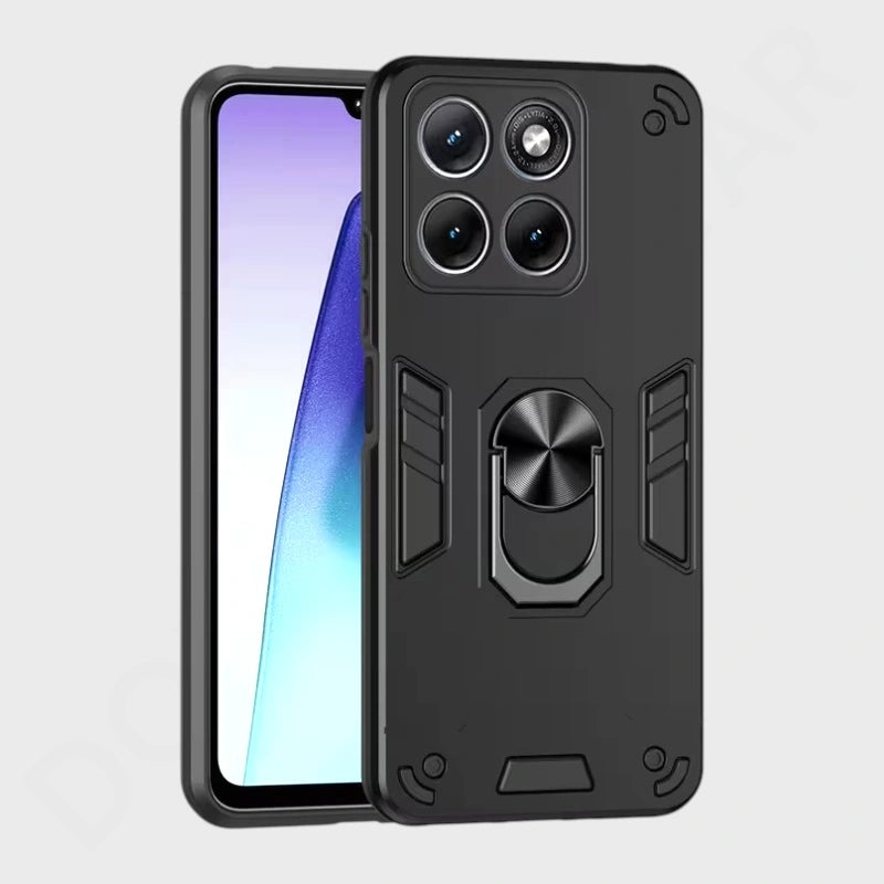 Motorola Edge 70 Fusion Ring Armor Case – Rotating Bracket, Shockproof, Magnetic Car Mount Compatible