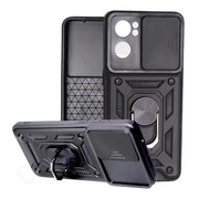 Oppo Reno7 5G (China) Camera Protection Magnetic Ring Cover & Case - Mobile Phone Cases available at Dohans Qatar