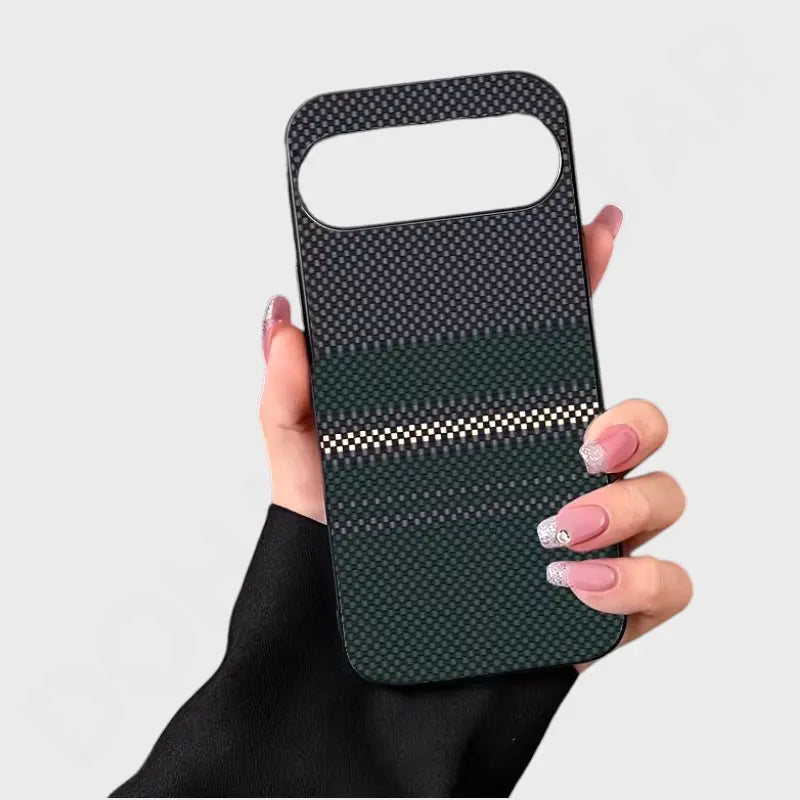 Google Pixel 10 Pro XL Synthetic Leather Shockproof Full Coverage Case
