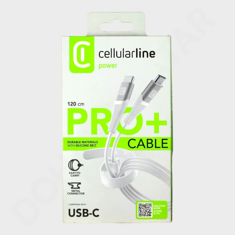 Cellularline Type-C To Type-C Data Cable Dohans
