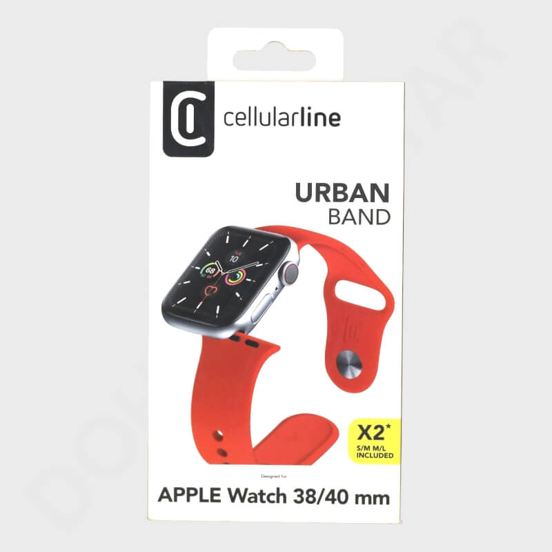 Cellularline 38mm / 40mm / 41mm Silicone Strap Dohans