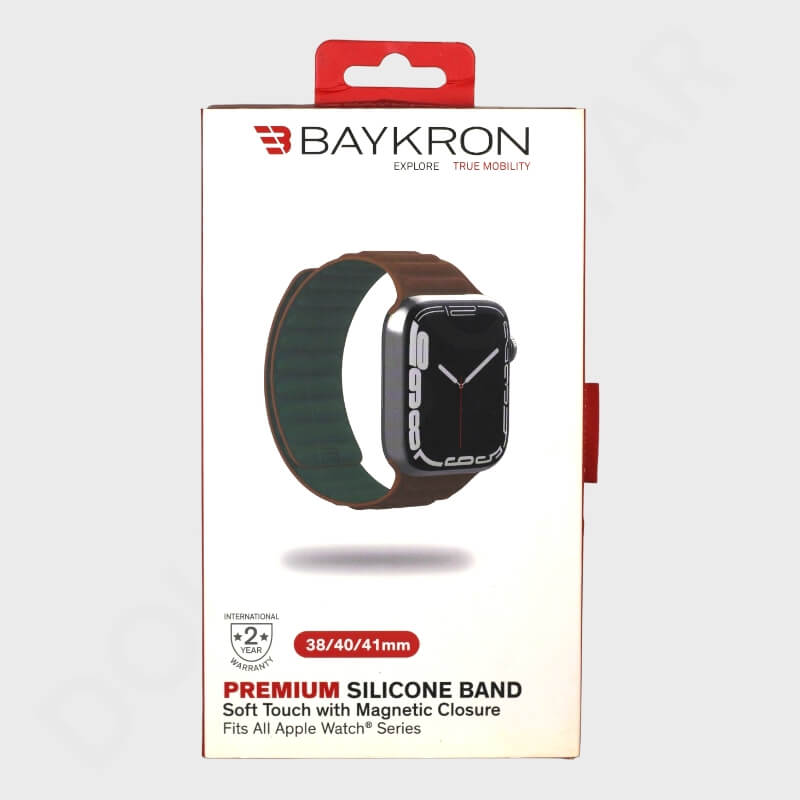 Baykron 38mm / 40mm / 41mm Silicone Strap Dohans