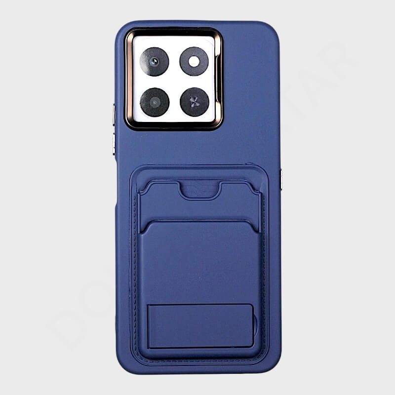 غطاء وحافظة سيليكون مغناطيسية لحامل البطاقات لهاتف Honor X6C