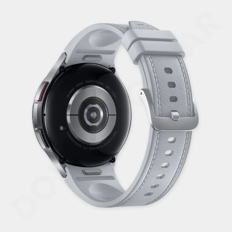 Samsung Galaxy Watch 6 Classic – Silver, 47mm (SM-R960NZSAMEA)