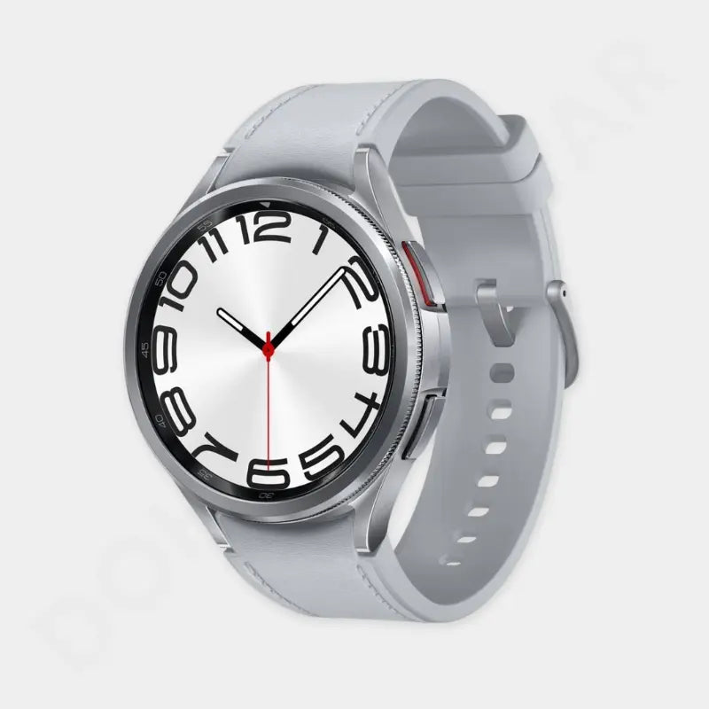 Samsung Galaxy Watch 6 Classic – Silver, 47mm (SM-R960NZSAMEA)