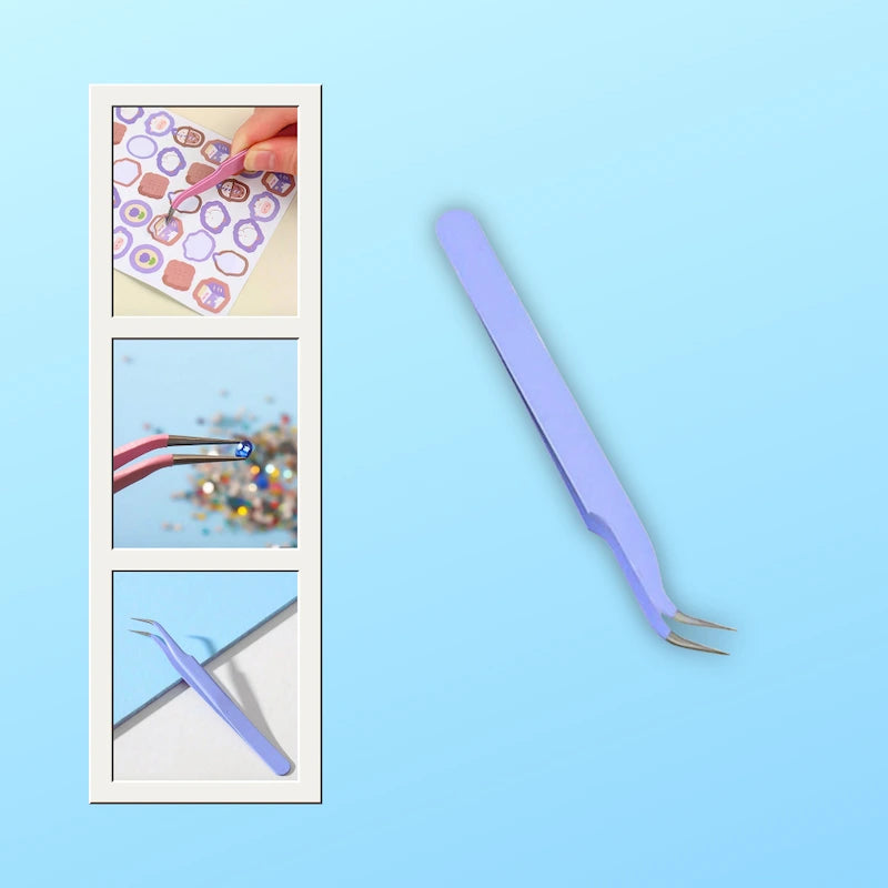 Precision Tweezers - Standard Type Multi-Use Accessories - Sticker Remover